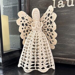 Handcrafted Crochet Angel Figurine